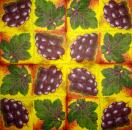 086 Trauben - 3-lagig - 35x35 cm